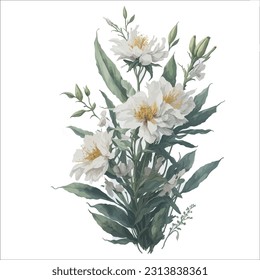 This mesmerizing watercolor depiction showcases the elegance of the Epidendrum orchid. The delicate brushstrokes and vibrant hues beautifully capture the intricate petals and graceful curves