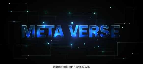 this is metaverse and futuristic technology and Augmented reality , Virtual reality and earth ,text metaverse