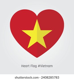 This meticulously crafted flag symbol intertwines love and patriotism, encapsulating the essence of your country in a beautifully stylized heart