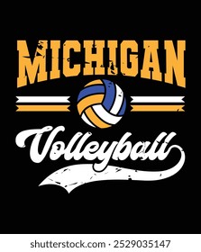 Este archivo de citas de voleibol de Michigan presenta diseños personalizables de alta calidad que se pueden usar para una variedad de propósitos.