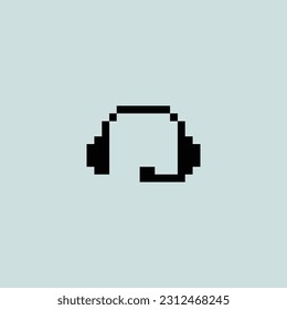this is microphone icon 1 bit style in pixel art ,this item good for presentations,stickers, icons, t shirt design,game asset,logo and your project.