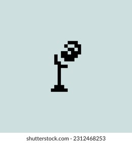 this is microphone icon 1 bit style in pixel art ,this item good for presentations,stickers, icons, t shirt design,game asset,logo and your project.