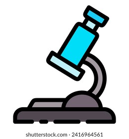 Dieses Mikroskop-Icon eignet sich für Krebs, Weltkrebstag, Krankheit, Krebsüberlebende etc.

