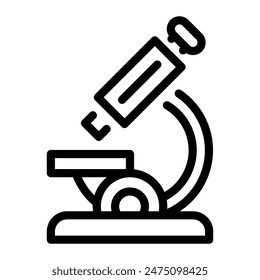 This Microscope icon is suitable for hospital, medical, healthcare, etc.