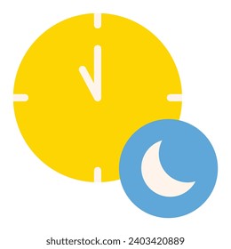 This Midnight icon is suitable for New Year, Festival, Birthday, etc.
