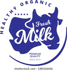 This is MILK FRESH LOGO