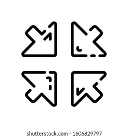 this is min fit vector icon on a white background.