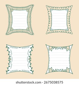 This minimal sketch frame bundle is perfect for minimalist designers, students, and online shop owners.