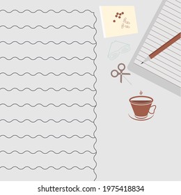 this is a minimalist design, with a concept Workbench. suitable for web design cover or anything else