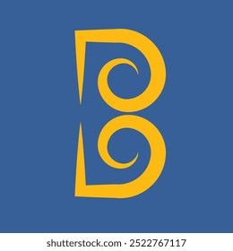 This minimalist logo features the letter 'B' as the central design element, crafted with clean lines and a modern aesthetic. The bold, stylized form emphasizes simplicity and professionalism