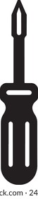  This minimalist representation is widely recognizable and could be utilized in instructional materials, tool kit manuals, and as a graphic element in assembly guides.