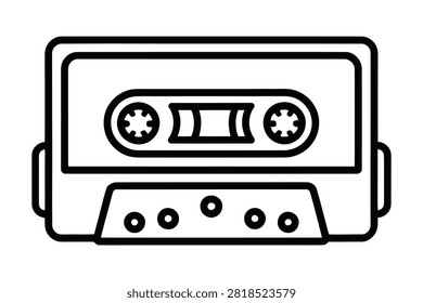 This minimalist vector illustration