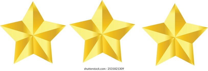 This minimalistic stock image features a bold, radiant gold star centered on a pristine white background. The clean, high-contrast design emphasizes the brilliance of the gold star, making it ideal fo