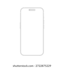 Dieses Modell verfügt über ein minimalistisches Tontelefon-Design mit einem sauberen, leeren Bildschirm. Es eignet sich perfekt für die Präsentation von App-Designs, digitalen Kunstwerken oder Website-Präsentationen.