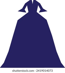 this is a model dress mockup