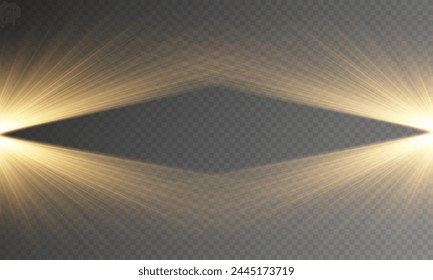 Este es un moderno gráfico abstracto de alta velocidad. Representa los efectos de desenfoque dinámico de la luz sobre un fondo transparente. Plantilla futurista y tecnológica perfecta para el diseño de pósters o Anuncios .