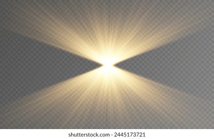 This is a modern abstract high speed motion graphic. It depicts dynamic light blur effects on a transparent background. Futuristic and technological template perfect for poster or banner design .