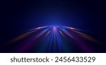 This is a modern abstract high-speed motion effect png. It is also a futuristic dynamic motion technology. It can be used as a banner or poster design background idea. Fast speed lines. Twirl light.