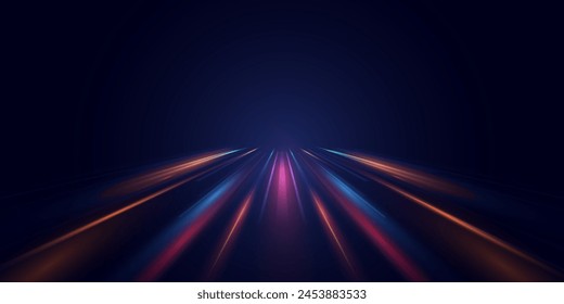 This is a modern abstract high-speed motion effect png. It is also a futuristic dynamic motion technology. It can be used as a banner or poster design background idea.