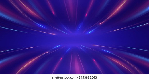 This is a modern abstract high-speed motion effect png. It is also a futuristic dynamic motion technology. It can be used as a banner or poster design background idea.