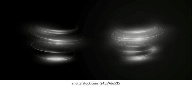 Este es un moderno efecto de movimiento abstracto de alta velocidad png. También es una tecnología de movimiento dinámico futurista. Se puede utilizar como un Anuncio o póster de diseño de fondo idea. Líneas de velocidad rápida. Luz giratoria.