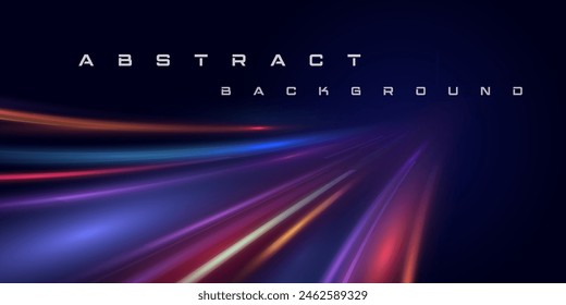 This is a modern abstract high-speed motion effect png. It is also a futuristic dynamic motion technology. It can be used as a banner or poster design background idea. Fast speed lines.