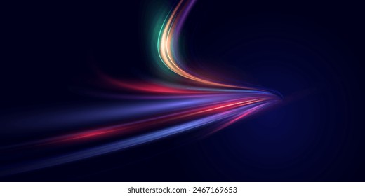 Este es un moderno efecto de movimiento abstracto de alta velocidad png. También es una tecnología de movimiento dinámico futurista. Se puede utilizar como un Anuncio o póster de diseño de fondo idea. Líneas de velocidad rápida.	
