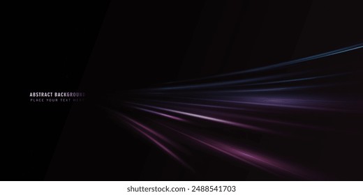 This is a modern abstract high-speed motion effect png. It is also a futuristic dynamic motion technology. It can be used as a banner or poster design background idea. Fast speed lines.