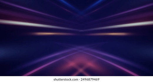 Dies ist ein moderner abstrakter High-Speed-Motion-Effekt png. Es ist auch eine futuristische dynamische Bewegungstechnologie. Es kann als Banner oder Poster Design Hintergrund Idee verwendet werden. Hochgeschwindigkeitsstrecken.	
