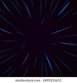 This is a modern abstract high-speed motion effect png. It is also a futuristic dynamic motion technology. It can be used as a banner or poster design background idea. Fast speed lines.