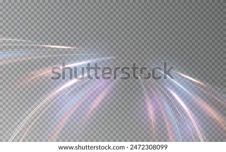 This is a modern abstract high-speed motion effect png. It is also a futuristic dynamic motion technology. It can be used as a banner or poster design background idea. Fast speed lines.	
