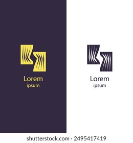 This modern, abstract logo is a high-quality, isolated vector design. Perfect for use on websites, flyers, business cards, and banners. Customize it easily to fit your brand's needs.