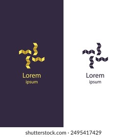 This modern, abstract logo is a high-quality, isolated vector design. Perfect for use on websites, flyers, business cards, and banners. Customize it easily to fit your brand's needs.