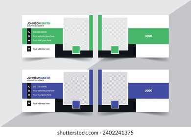 This is a modern business card. Clean  Eye-catchy professional work. This Business card designed for a corporate company and suitable for all businesses industry. You can easily edit and customize it