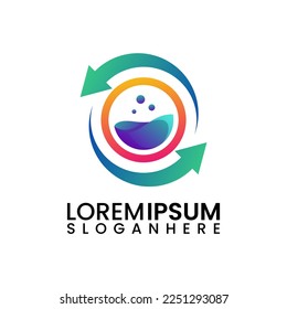 this is modern company simple logo