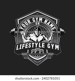 
This is Modern Creative GYM T-Shirt Design. This Design download contain high definition 300 PPI cmyk print ready color mode.
