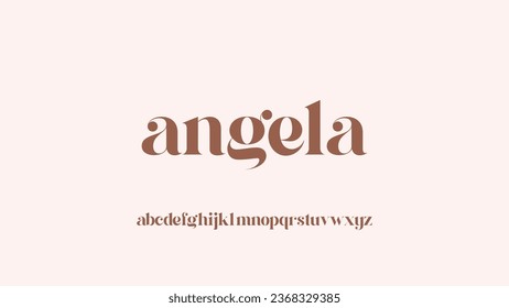 This Modern Elegant Unique Alphabet is very suitable for creating your business logo because each alphabet character is very unique
