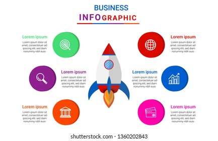 This is a modern infographic design. This is total vector art. you used for work in annual report, web design, web template, theme & business presentation.