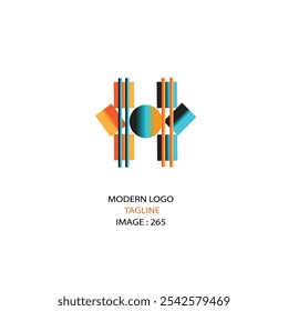 This is a Modern Logo which would be used for business purposes.