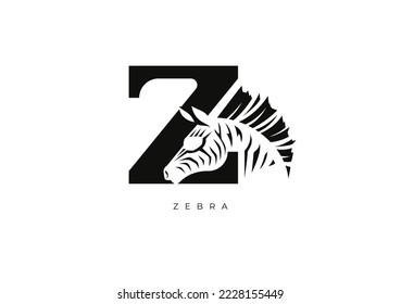 This is a modern logo of Zebra, Great combination of Zebra symbol with letter Z as initial of Zebra itself.
