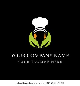 This is modern organic restaurant logo vector that can be used for restaurant and cafe. this is modern minimal and attractive.