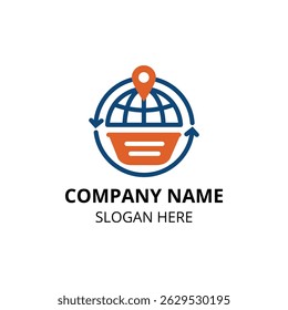 This is a modern and professional logo design 