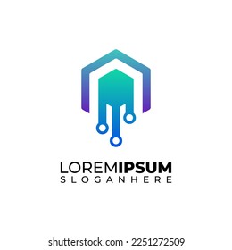 this is modern simple logo