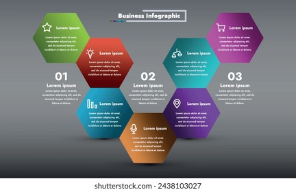 Esta plantilla moderna es ideal para su uso en presentaciones, informes o sitios web para ilustrar el éxito y el progreso en los negocios y el marketing.