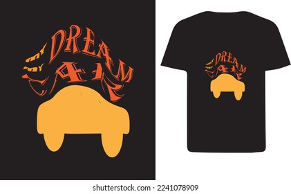 Das ist ein modernes T-Shirt-Design