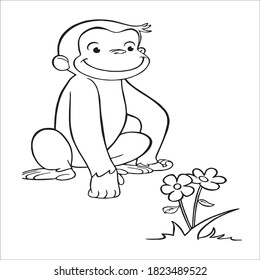 esto es imágenes de dibujos de monos