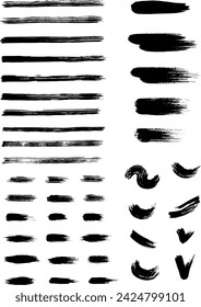 This is a
monochrome brush material set.