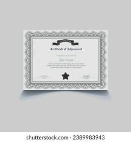 This is a Morden Certificate Design Template