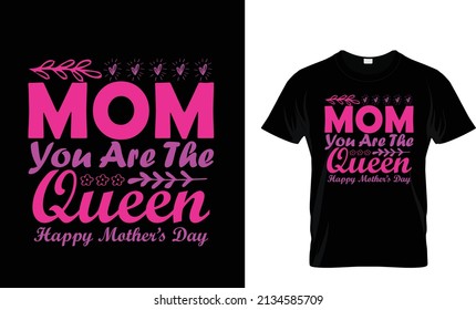 Este es un diseño de camisetas de la madre.