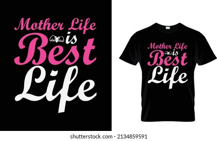 Este es un diseño de camisetas de la madre.
